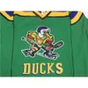 Mighty Ducks 21 Portman Jersey 33 Goldberg 44 Reed 96 Conway 99 Banks 66 Bombay geborduurde ijshockey-truien voor heren Ed 4871 5966 2850