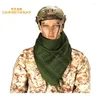 Bandanas 105 105cm Wind-Proof Thin Arabian Tactical Scarf Women Square Turban Shawl Army Men's Charm Decorations Head Scarves