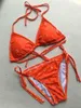 2024EE SEXY WOMENS DESIGNERS BIKINIS SETTER CLEENT REM -form Baddräkter Damer Baddräkter Swim Wear Beach Woman Swimears Biquini blandade varumärken Badkläder