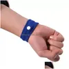Support de poignet anti-nausée Poignets de sport Bracelets de sécurité Mal des transports Mal de mer Antis Mal des transports Bandes de poignets malades Dro Dhp0B