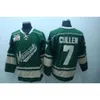 Factory Outlet Men S Minnesota Wild #7 Cullen #9 Mikko Koivu Clutterbuck #22 Niederreiter Green Red White Ice Hockey Jerseys 8780 3912 6692