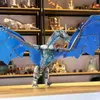 Blocs 1889pcs MOC Flying Giant Dragon Building Blocs Model Movie Series Assembly Bricks Childrens Educational Toys Gifts 240120