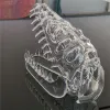 Dino Water Bong Glass Rig Skull Hookah Mini Bongs 10mm Female Joint Clean Bubbler Perc Borocilicate Pipe Handmade By Craftbong BJ