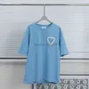 2024SS Męskie koszulki Summer 100% bawełniany Korea mody T Shirt Mężczyźni/Kobieta Przyczynowa O-Neck Podstawowa koszulka Męskie Topy