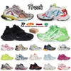 Balencaigaitiess Paris Runner 7.0 Transmit Designer Freizeitschuhe Plattform Marke Graffiti Weiß Schwarz Dekonstruktion Damen Herren Tracks Trainer Runner Tess s.Gomma