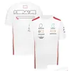 Motorcykelkläder 2023 F1 T-shirt Forma 1 Racing Team Shirt Motorsport bilfans T-shirts Mens Womens Sport Fashion O-Neck Tops Drop D otbdu