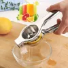 Stainless Steel Lemon Squeezer Heavy Duty Hand Press Juicer for Small Oranges Lemons Lime Home Kitchen Vegetable Tools LL