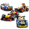 كتل Sluban Building Toys Series B0676/B0677 Dune Racing Car 113pcs طوب الطوب سيارات رياضية مع العلامات التجارية الرائدة 240120