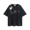 T-shirt pour hommes T-shirt Gu Shirts Luxury Brand de luxe Vintage Retro T-T-T-TEES MENSEMENTS FEMANS COURRES CHEP