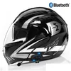 Motorradhelme 2022 -Up Helm mit Bluetooth FL Four Seasons Riding Dual Lens Uni Motorrad Drop Lieferung Automobile Motorräder Otrb8