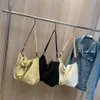 Totes LEFTSIDE Solid Soft Corduroy Handbags for Women Winter Shoulder Side Bag Vintage Large Shopper Shopping Bags Zipper Totes