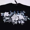 Mens hoodie designer essentialsweatshirts tröja blommig bokstav tryck ren bomulls tröja par stil high street casual hoodies