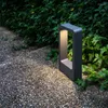 Pilastro per lampada da giardino con luce da giardino a LED COB da 15 W ad alta potenza per l'illuminazione esterna dei paletti paesaggistici della villa nel cortile