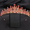 Haarspeldjes Goud Zilver Kleur Tiara's En Kronen Voor Bruiloft Bruid Feest Kristal Diademen Strass Hoofd Ornamenten Mode Accessoires