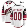 Maillots des Coyotes de hockey de l'Arizona 9 Clayton Keller 8 Nick Schmaltz 72 Travis Boyd 4 Juuso Valimaki 36 Christian Fischer 11 Dylan Guenther 22 Jack Mcbain 38 Liam 4272