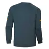 Herren-T-Shirts, schnell trocknend, Herbst, Frühling, Sport, Training, Laufen, T-Shirt, Top, T-Shirts, modische Kleidung, Übergröße, 7XL, 8XL, 9XL, Langarm, blaues Herren-T-Shirt J240120