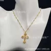 2024 Designer Brand Cross CH Necklace for Women Luxury Chromes Gold Flame Pendant Bamboo Chain Men Couple Hip Hop Versatile Heart Classic Jewelry Neckchain JE9W