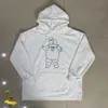 Erkek Hoodies Sweatshirtler Sevimli Karikatür Baskı Kirişleri Hoodies Erkek Kadın Çift Yüksek Kaliteli Basit All-Maç Pamuk Sweatshirts Üstler J240120