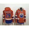 Connor 97 McDavid Edmonton Oilers 29 Leon Draisaitl 44 Zack Kassian 99 Wayne Gretzky Hoodie Sweater Hokey Formaları 9101 6517