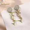 Stud Fashion Women Designer Earrings Ear Stud Brand 18K Gold Plated Designers Geometry Letters Crystal Luxury Earring Wedding Party Jewerlry Classic Style 2024