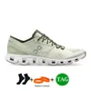 Hommes On X Chaussures de course Blanc Noir Aloe Cendre Rouille Rouge Storm Bleu Alliage Gris Orange Faible Hommes Femmes Baskets De Sport Mode En Plein Air Traof Blanc Sho