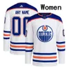 CUSTOM Edmonton Men Women Youth Oilers Hockey Jerseys 55 Dylan Holloway 18 Zach Hyman 91 Evander Kane 13 Jesse Puljujarvi 56 Kailer Y 9118