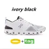 On X Top Running 3 Chaussures de course Hommes Femmes Rose Sable Minuit Heron Fawn Aimant Noir Ivoire Cadre Sport Baskets Rebond Loisirs Fitness Runner Chaussure