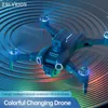 Lumières LED à sept couleurs, nouveau drone H117 RC : deux caméras électriques, alimentation sans balais, évitement d'obstacles, vol stationnaire intégré, décollage et retour à une touche, photographie gestuelle.