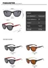 Lunettes de soleil Lunettes de soleil polarisées carrées pour les femmes Luxurious Retro Brand Design Sunglasses avec grand cadre Miroir en surface vertes violettes rouges UV400L240403