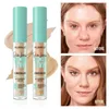 Concealer 1/2/3pcs Face Concealer Long Lasting Cover Dark Circles Acne Pores Liquid Concealer Oil Control Shading Highlighter Face MakeupL2401