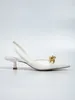 Sandaler Solid Color Metal Decoration Fine Heel One Strap Peep Toe Women Zapatos Para Mujeres Saltos Alto Femininos