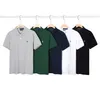 2024 Heren hoge kwaliteit Business Leisure Polo's Designer Krokodil lacos polo Mans Polo's Homme Zomershirt Borduren T-shirts High Street Trend Shirt Top Tees 668