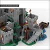 Block MOC Building Blocks Movie Scence Medieval Tower Castle Architecture Diy Assembly Technology Bricks Collection Toys Children Gift 240120
