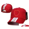 Motorradbekleidung F1 Team Racing Cap 2023 Forma 1 Fahrer Baseball Caps Motorsport Modemarke Herren Sonnenhut mit gebogener Krempe Drop Deliver Otdu3