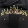 Haarspeldjes Goud Zilver Kleur Tiara's En Kronen Voor Bruiloft Bruid Feest Kristal Diademen Strass Hoofd Ornamenten Mode Accessoires