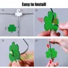 Strings Green Shamrock String Lights St Patrick's Day Décoration irlandaise 8 Mode Lucky Fairy