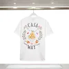 Casablancas Tennis Club t-shirt Mens Designer camiseta tee camisas de treino para homens oversize 100% algodão Casablancaes t camisas vintage manga curta Casa976