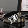 luxury mens belt Automatic buckle Designer belt formal stripe Letter buckle classic belts gold silver black buckle casual width 3.8cm size
