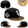 Béisbol para hombres Sombreros ajustados Clásico Color rojo Ángeles "Hip Hop Deporte Corazones cerrados completos Gorras Chapeau Stitch Heart A's green Love Hustle Oc2-01 Y-3