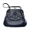 Viviennes Westwoods Underarm Bag Relief Clip Bagカジュアルチェーンポータブルショルダークロスボディdumplingバッグ