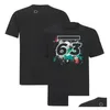 Motorradbekleidung 2022 Neue F1-Teamuniformen für Männer und Frauen 44 Rennanzüge Lässige T-Shirts für Autofans können individuell gestaltet werden Drop Delivery Au Ottow