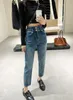 Women Designer Pants Jeans Slim-Fit Slacks Slim-Fit Fashion Casual Party Festival är Business S-L Euro storlek gratis frakt för kvinnor