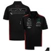 Motorcykelkläder 2023 F1 T-shirt Forma 1 Racing Team Shirt Motorsport bilfans T-shirts Mens Womens Sport Fashion O-Neck Tops Drop D Otnw1