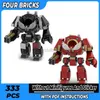 Bloques Moc Building Bricks Juegos famosos Modelo 40K Dreadnought Mecha Tecnología Bloques modulares Regalos Juguetes para niños Conjuntos de bricolaje Montaje 240120