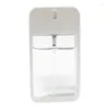 Storage Bottles 40Ml Card Spray Bottle Shape Perfume Refillable Empty Flat Type Fine Mist Atomizer Sub-Bottle Tools