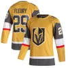 Vegas Golden Knights 2020-2021 Gold Third Jersey 29 Marc-andre Fleury 61 Mark Stone 71 William Sson 67 Max Pacioretty Hockey Jerseys 9541