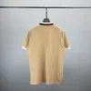 T-shirts pour hommes Polos T-shirts Col rond brodé et imprimé style polaire vêtements d'été avec rue pur coton 320elo