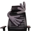 Poduszka kreatywna miękka ręka kształt podróży Regulowane zakręty Wsparcie szyi do samolotu biuro samochodu poduszki drzemki wystrój domu
