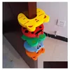 Baby Locks Latches New Care Child Kids Animal Cartoon Jammers Stop Door Stopper Holder Lock Safety Guard Finger 7 Styles Drop Delivery Dh4Mz