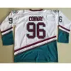 Top Movie Mighty Green Ducks Hockey Jerseys 96 Charlie Conway 99 Adam Banks 66 Gordon Bombay 44 Fulton Reed 33 Greg Goldberg 21 Dean Portman 7321 4768